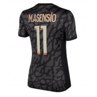 Camiseta Paris Saint-Germain Marco Asensio #11 Tercera Equipación para mujer 2023-24 manga corta